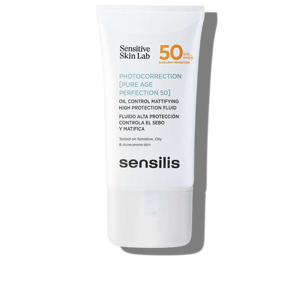 SENSILIS  PHOTOCORRECTION [PURE AGE PERFECTION 50] fluido alta protección controla el sebo y matifica 40 ml