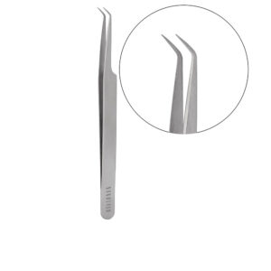NANOLASH  L SHAPE eyelash tweezers 1 u