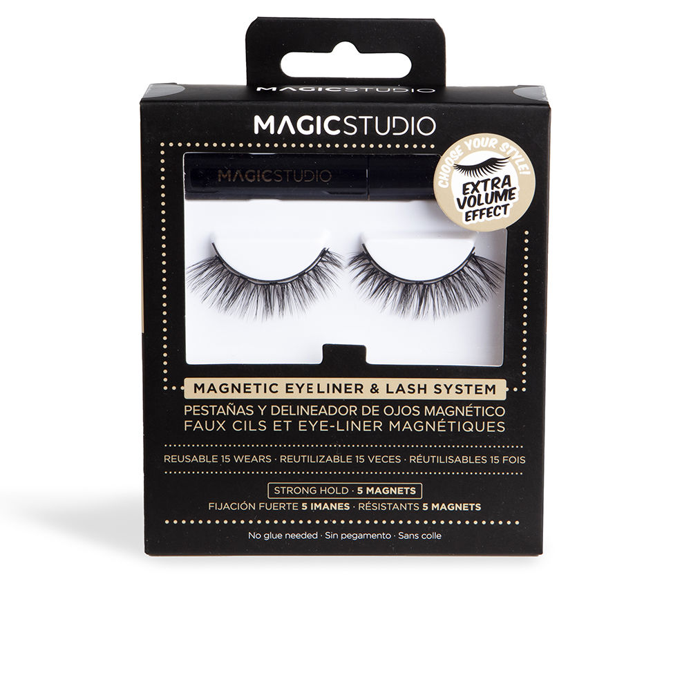 MAGIC STUDIO  MAGNETIC EYELASHES & LASH SYSTEM extra volume 2 u