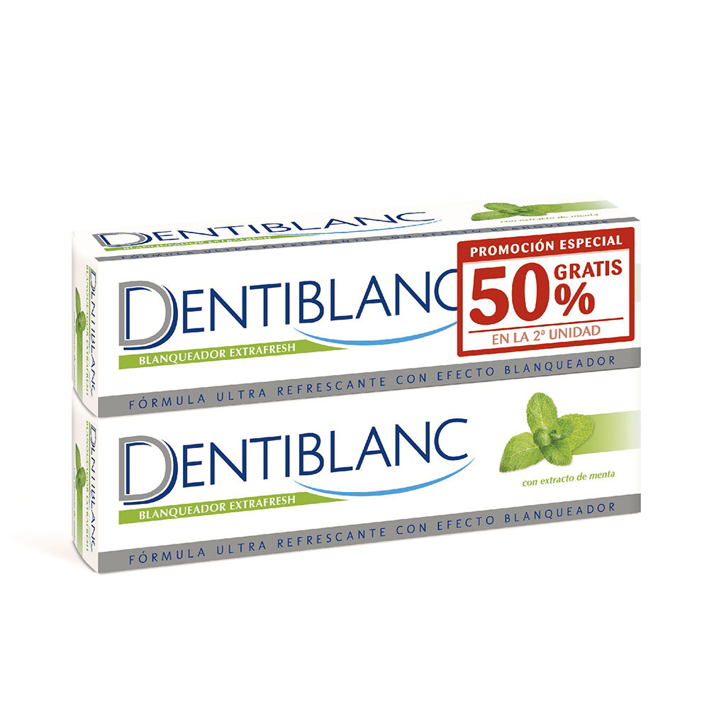 DENTIBLANC  DENTIBLANC EXTRAFRESH WHITENING with mint extract pack 2 x 100 ml