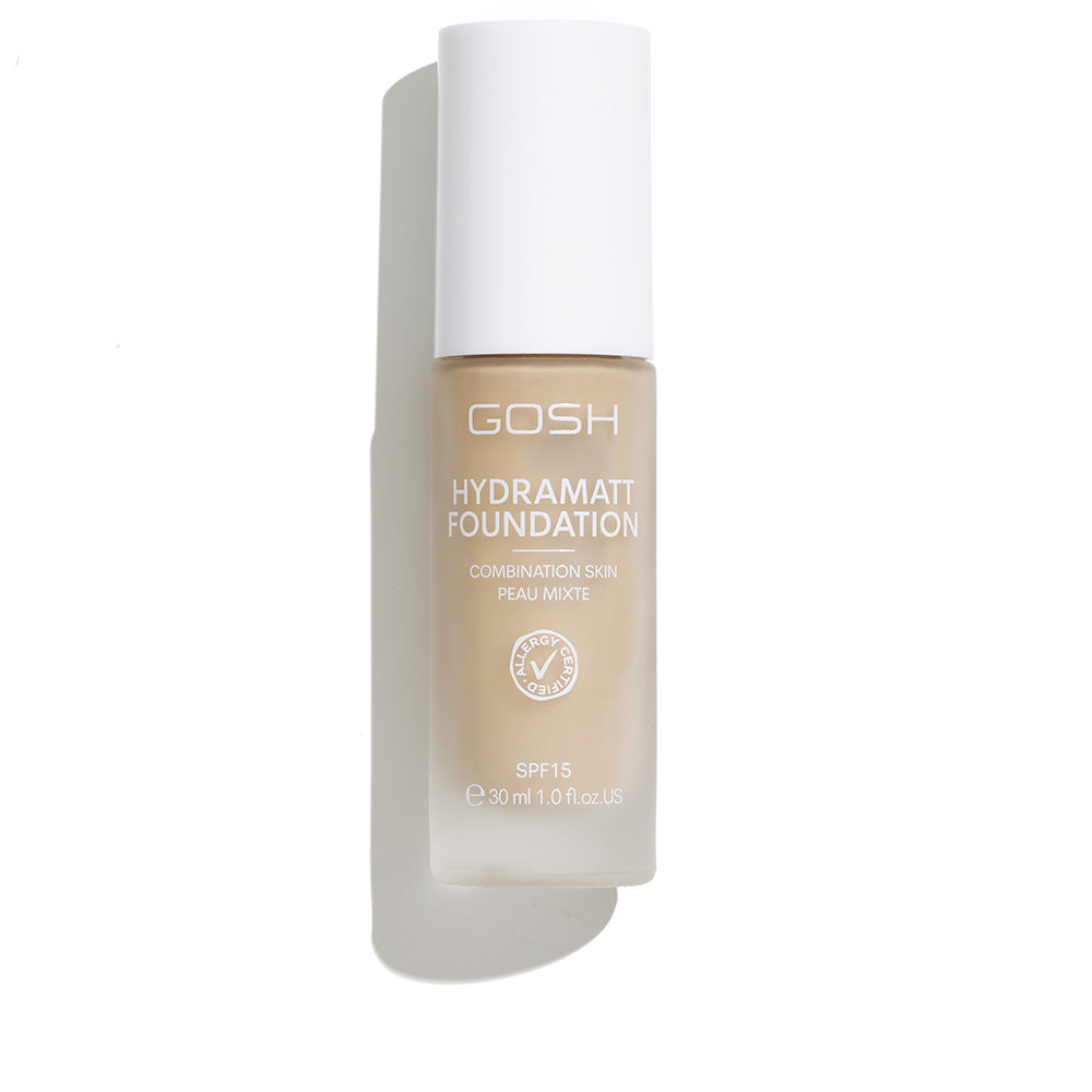 GOSH  HYDRAMATT makeup base SPF15 #006-medium light- neutral 30 ml