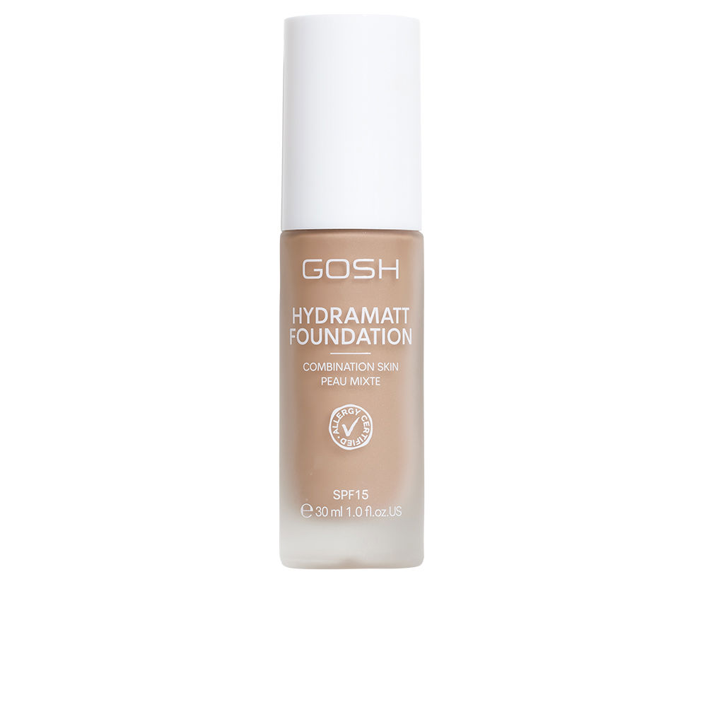 GOSH  HYDRAMATT makeup base SPF15 #012-medium dark-neutral 30 ml