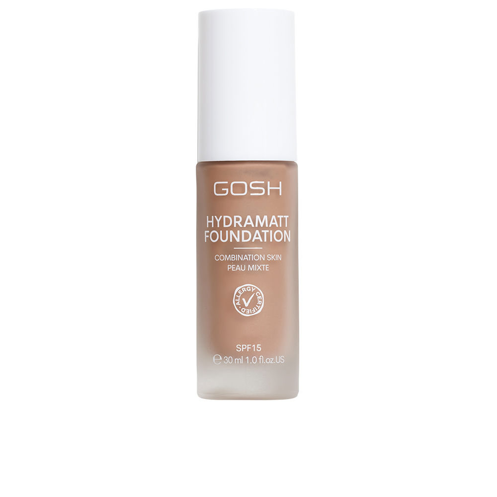 GOSH  HYDRAMATT makeup base SPF15 #01-medium dark red 30 ml