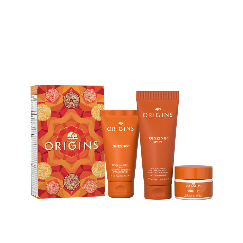 ORIGINS  GINZING MOISTURIZER WITH ENERGIZING COLOR SPF40 CASE 3 pcs