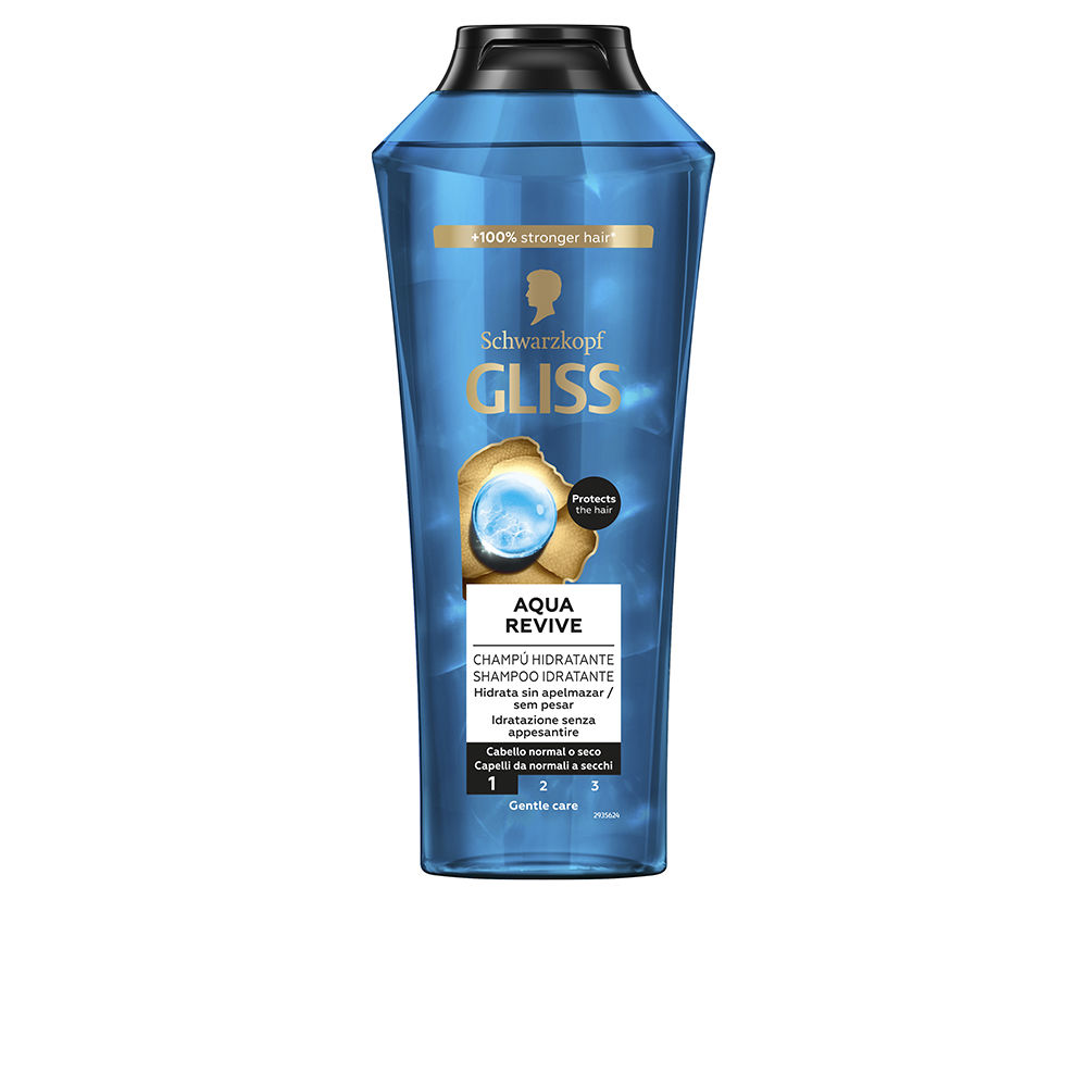 SCHWARZKOPF MASS MARKET  GLISS AQUA REVIVE moisturizing shampoo 400 ml