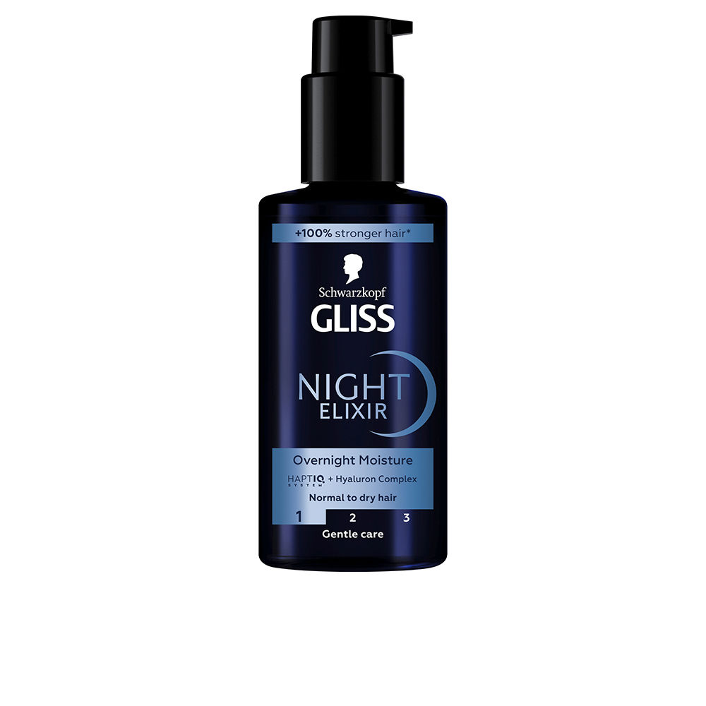 SCHWARZKOPF MASS MARKET  GLISS NIGHT ELIXIR normal hair serum 100 ml