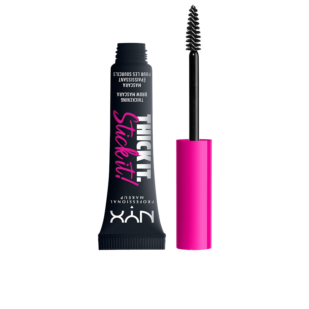 NYX PROFESSIONAL MAKE UP  THICK IT. STICK IT! brow mascara #black 1 u
