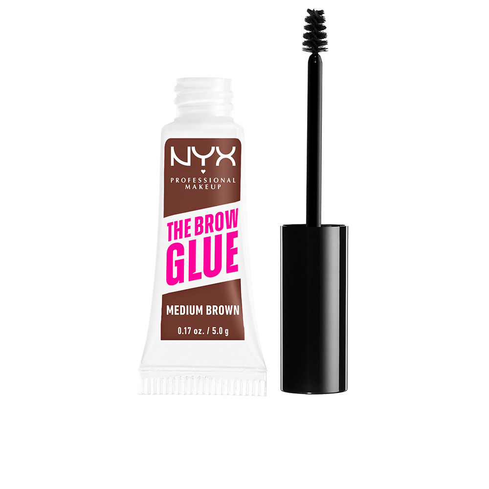 NYX PROFESSIONAL MAKE UP  THE BROW GLUE eyebrow gel #medium brown 5 gr