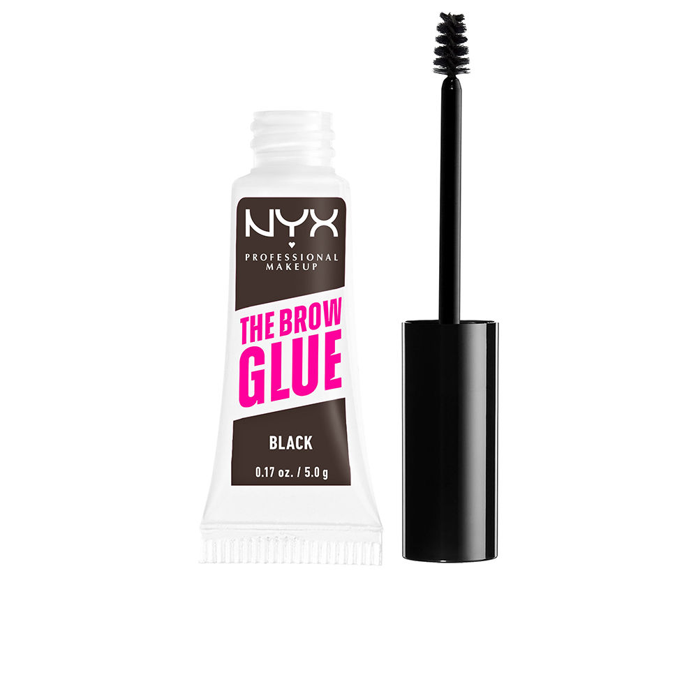 NYX PROFESSIONAL MAKE UP  THE BROW GLUE eyebrow gel #black 5 gr