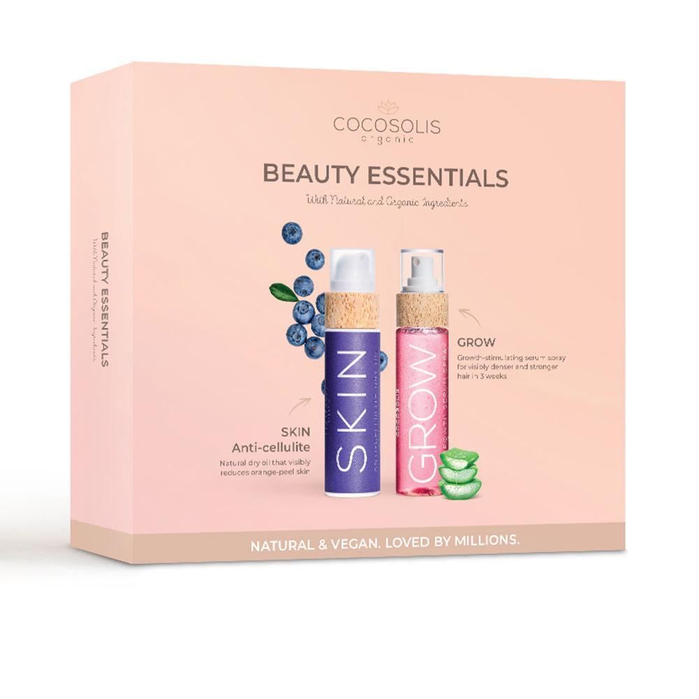 COCOSOLIS  BEAUTY ESSENTIALS CASE 2 pcs