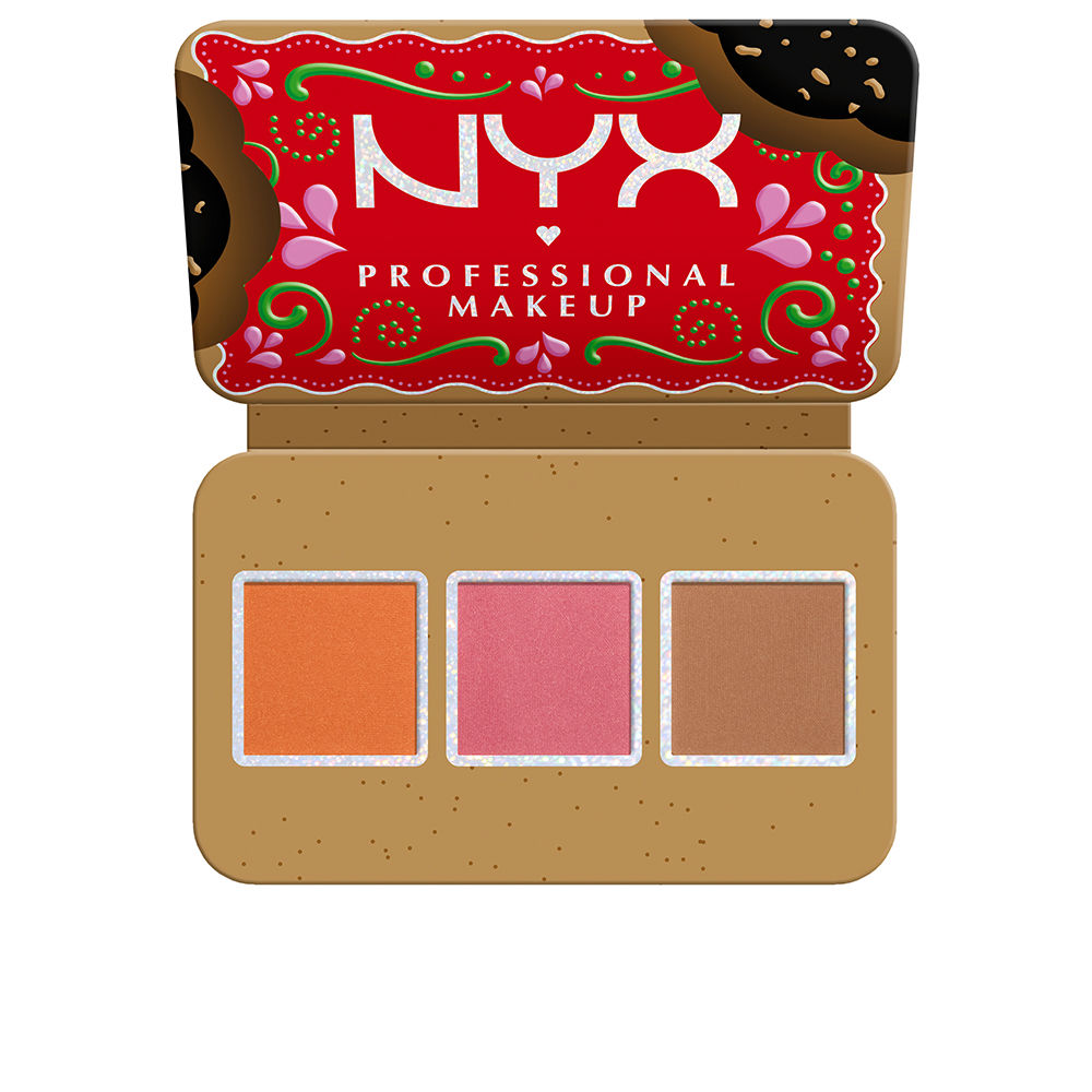 NYX PROFESSIONAL MAKE UP  BUTTERMELT PALETTE bronzer and blush #Light/Medium 12 gr
