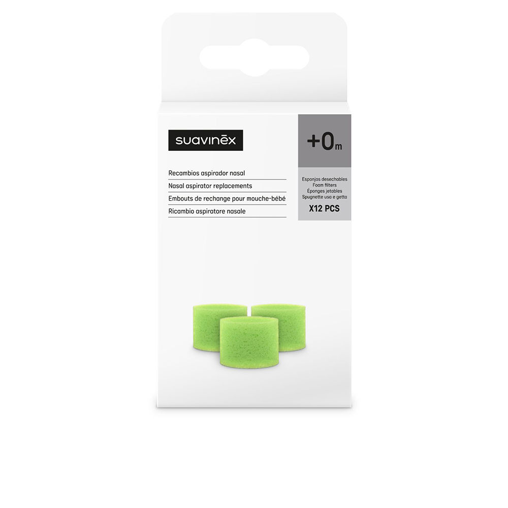 SUAVINEX  NASAL ASPIRATOR REPLACEMENT disposable sponges 12 units