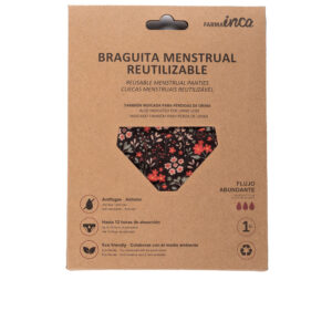 INCA  MENSTRUAL PANTIES super absorption #flowers size M 1 unit