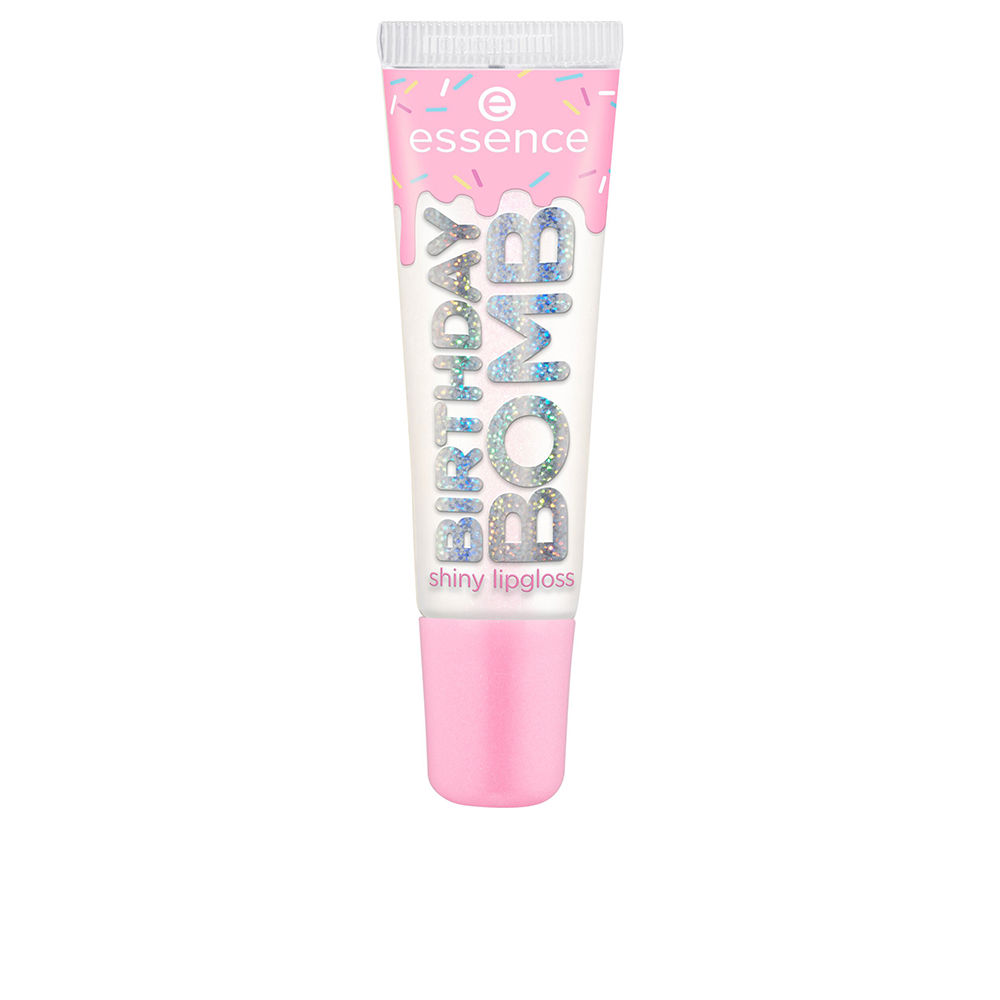ESSENCE  BIRTHDAY BOMB lip gloss #01-Cake My Day 10 ml