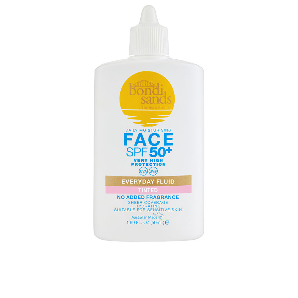 BONDI SANDS  EVERYDAY Fragrance-Free Tinted Facial Fluid SPF 50+ 50 ml