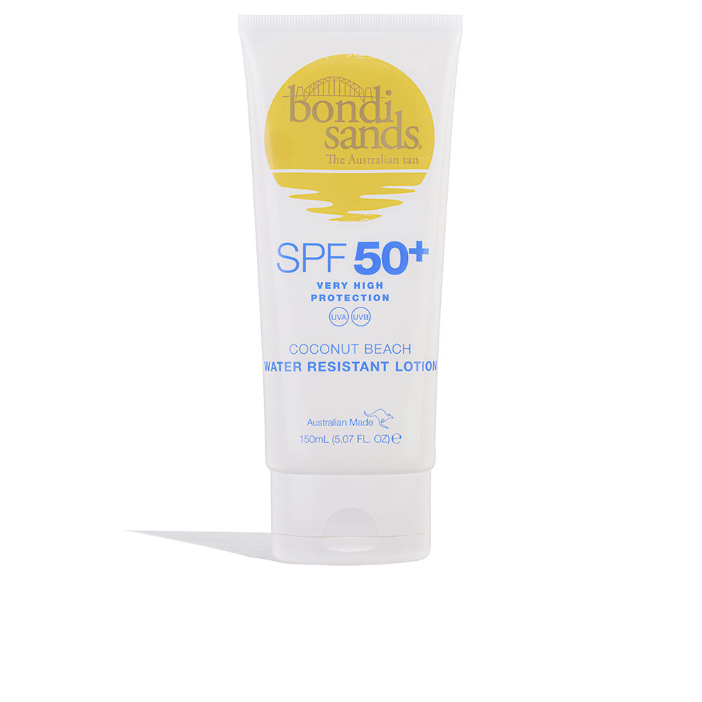 BONDI SANDS  SPF50+ water resistant 4hrs coconut beach sunscreen lotion 150 ml