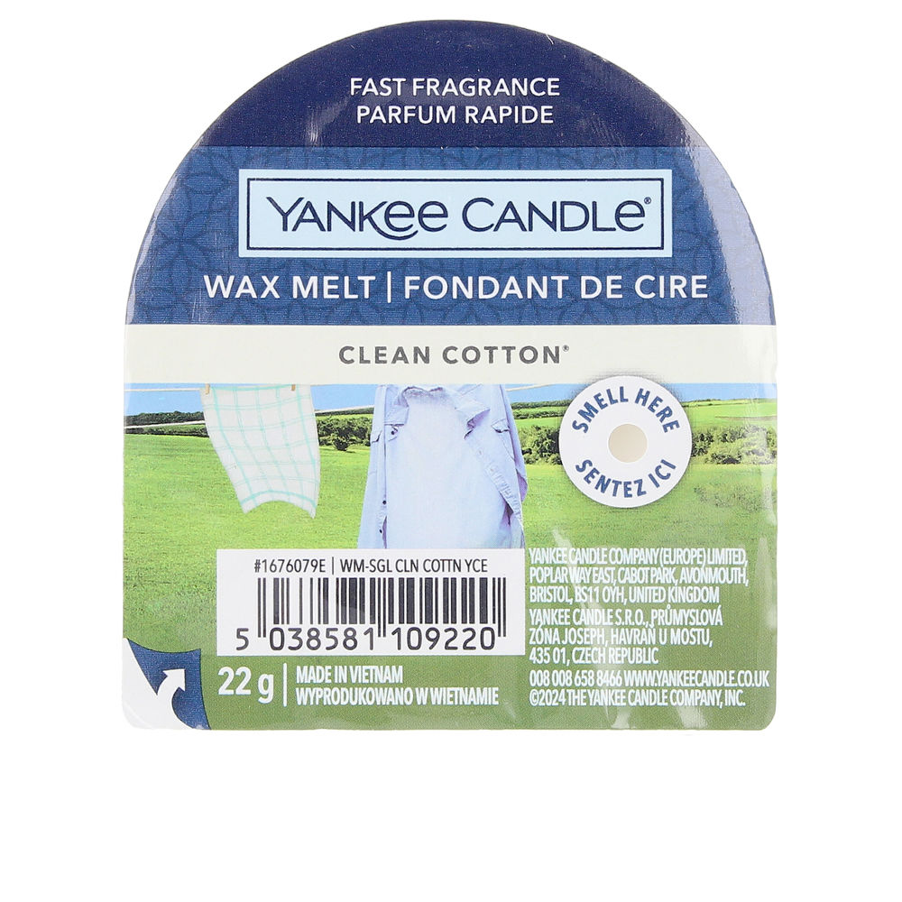 YANKEE CANDLE CANDLE ORIGINAL WAX MELT candle #Clean 22 gr