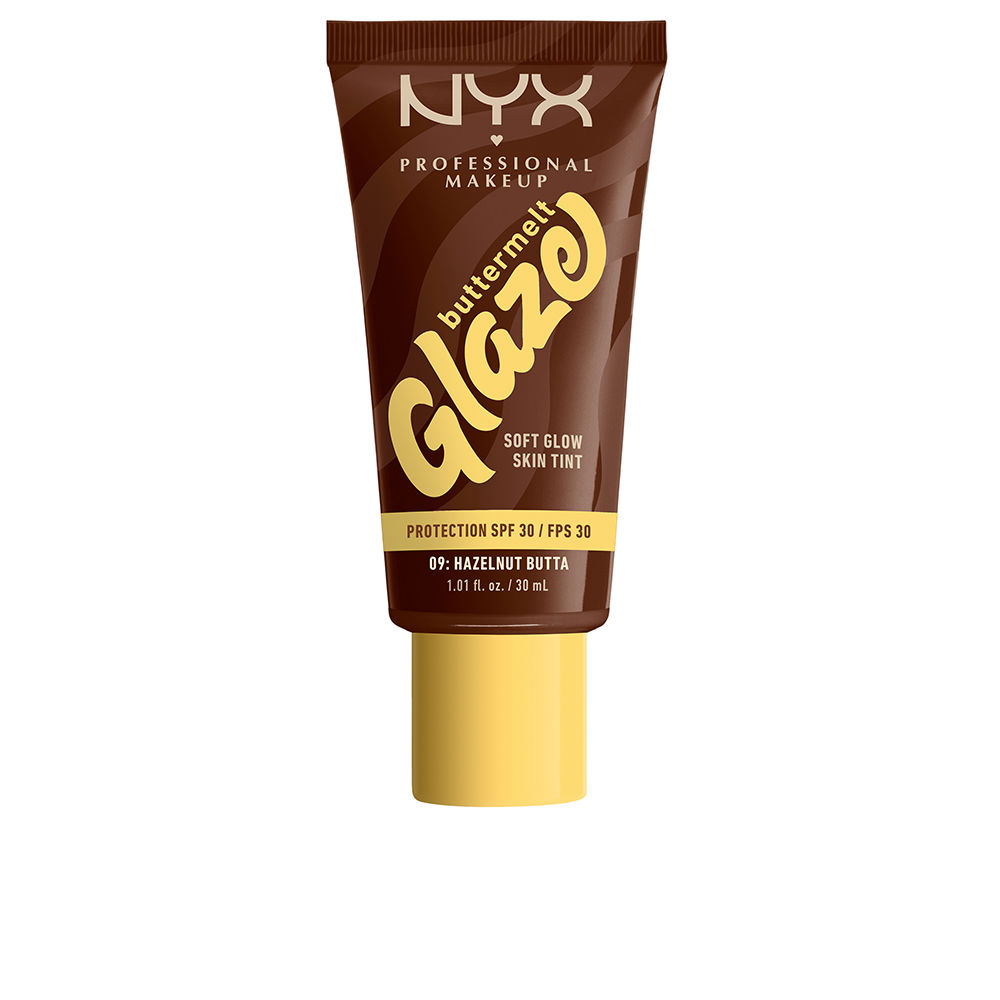 NYX PROFESSIONAL MAKE UP  BUTTERMELT GLAZE sunscreen tint + SPF30 #09-Hazelnut Butta 30 ml