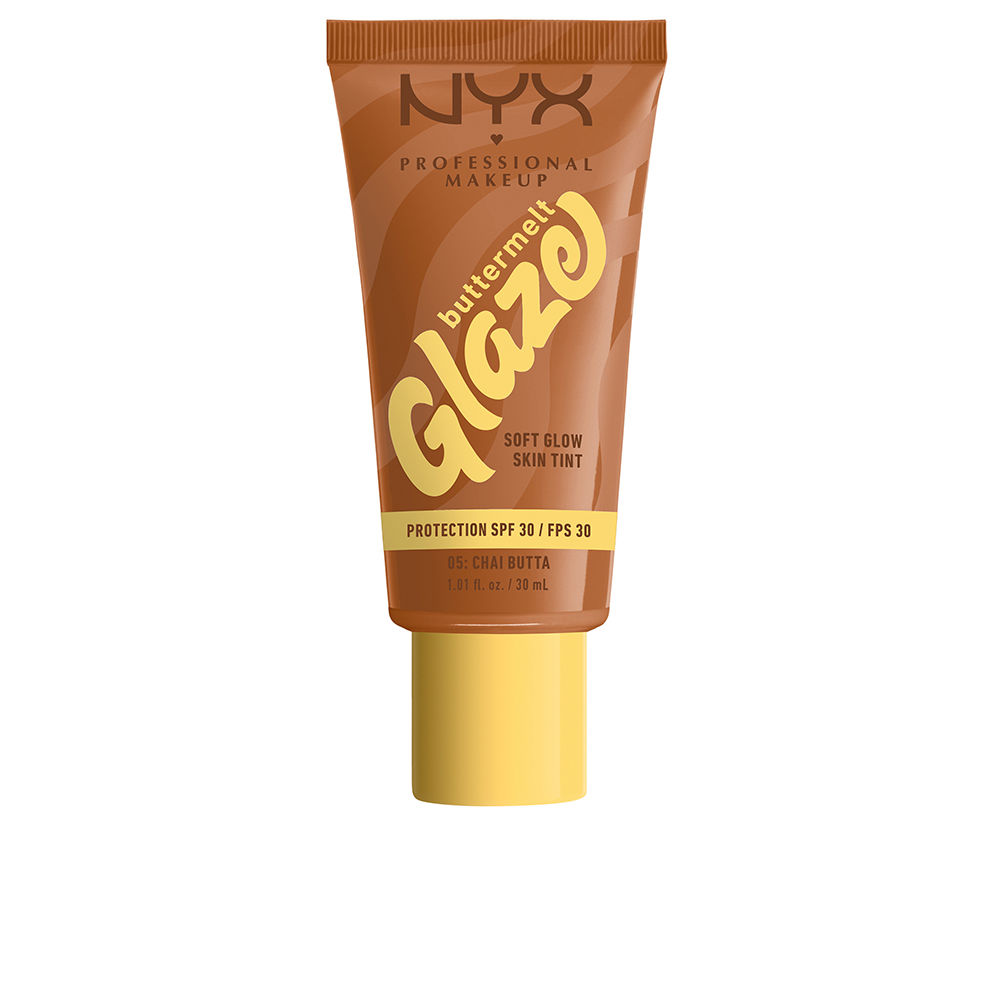 NYX PROFESSIONAL MAKE UP  BUTTERMELT GLAZE sunscreen tint + SPF30 #05-Chai Butta 30 ml