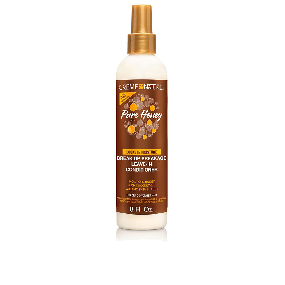 CREME OF NATURE  PURE HONEY anti-breakage leave-in conditioner 236.5 ml