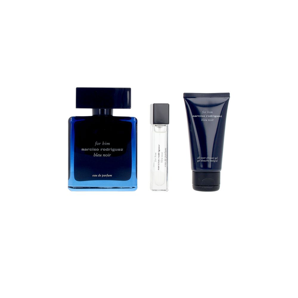 NARCISO RODRIGUEZ  BLEU NOIR FOR HIM CASE 3 pcs