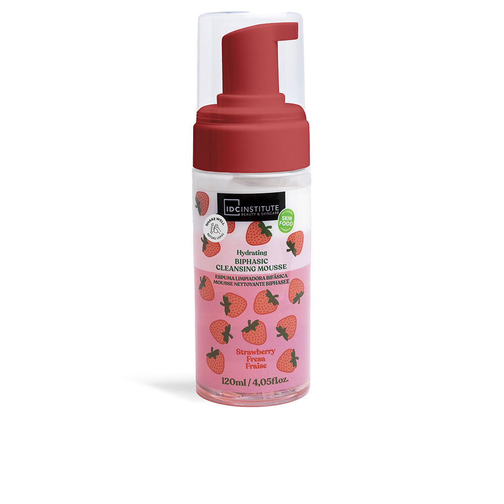IDC INSTITUTE  Hydrating strawberry cleansing foam 120 ml