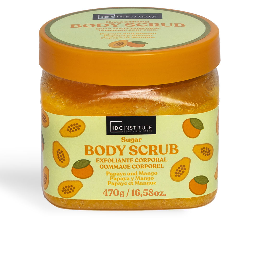 IDC INSTITUTE  BODY SCRUB papaya and mango body scrub 470 gr