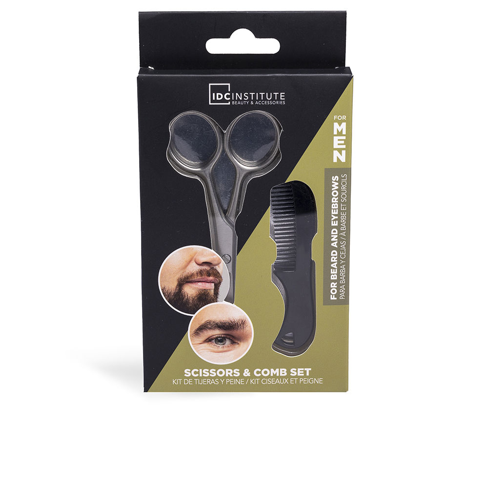 IDC INSTITUTE  SCISSORS & COMB SET 2 pcs