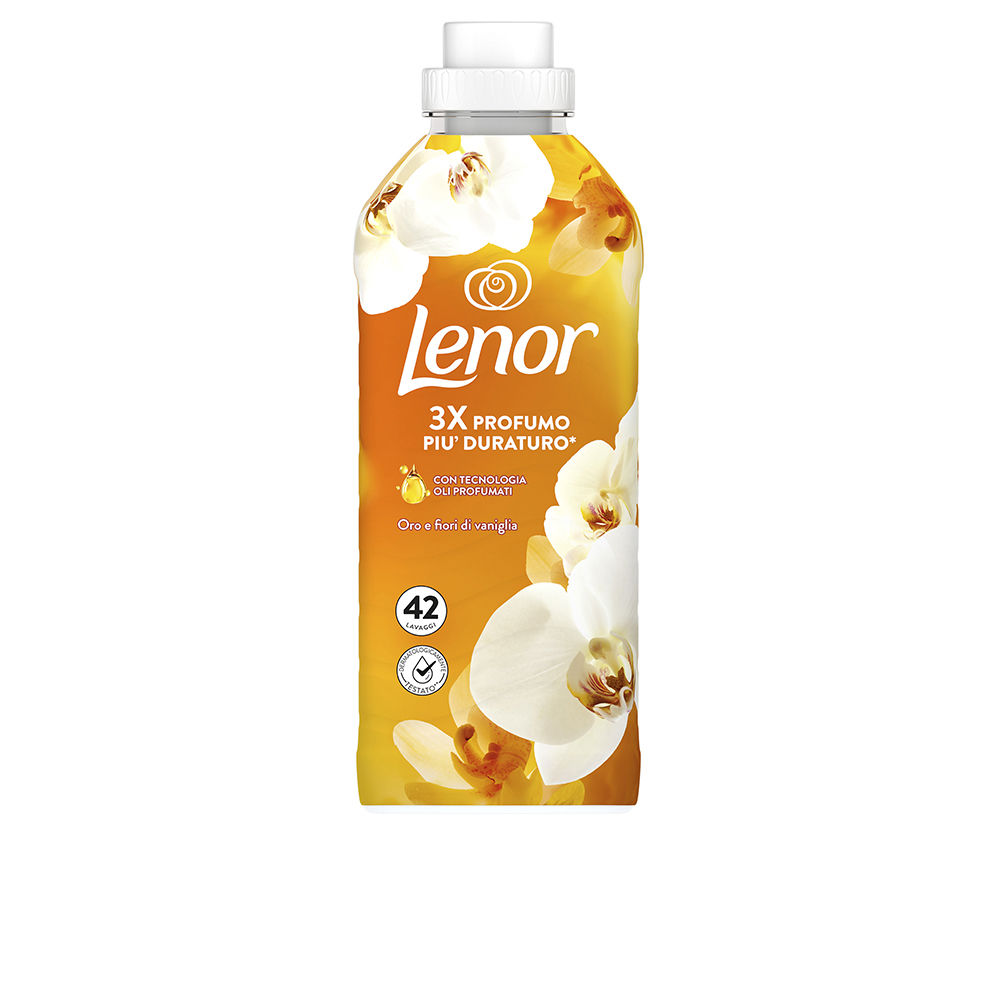 LENOR  GOLDEN FLOWERS AND VANILLA concentrated liquid fabric softener 42 doses