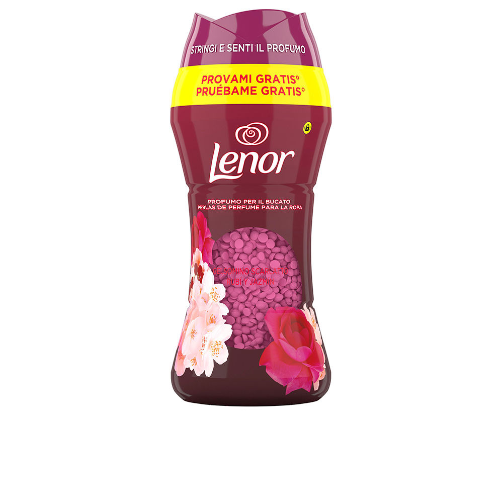 LENOR UNSTOPPABLES fabric softener pearls #jasmine perfume 195 gr