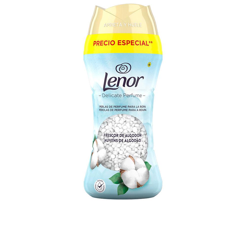 LENOR  UNSTOPPABLES fabric softener pearls scented #fresh cotton 195 gr