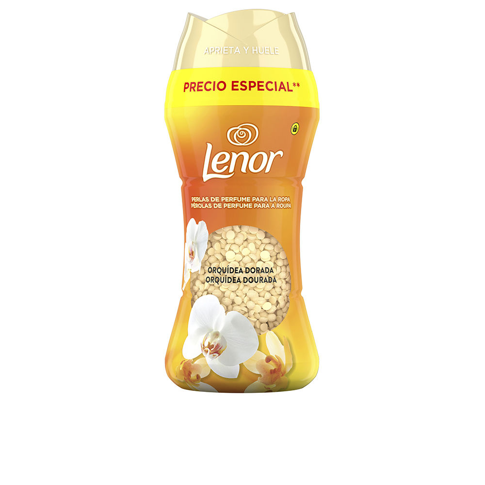 LENOR  UNSTOPPABLES fabric softener pearls scented #golden orchid 195 g