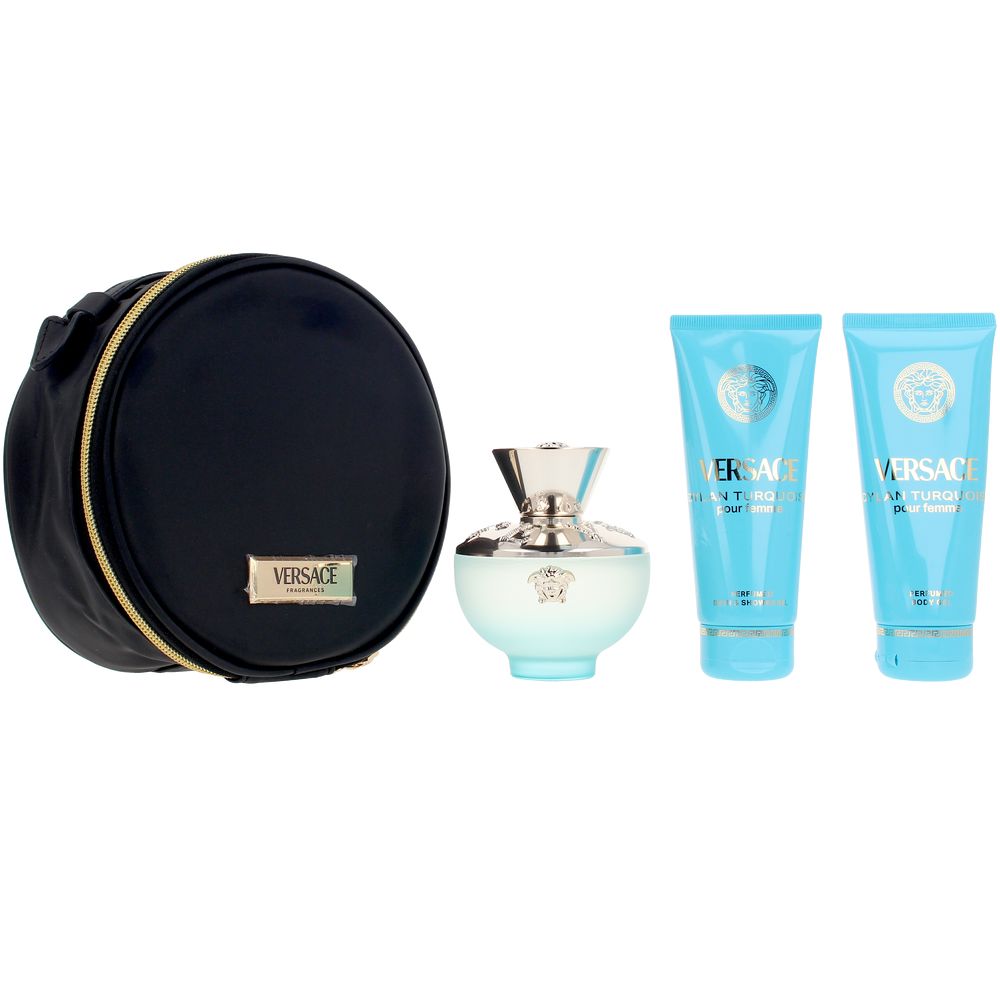 VERSACE  DYLAN TURQUOISE CASE 4 pcs