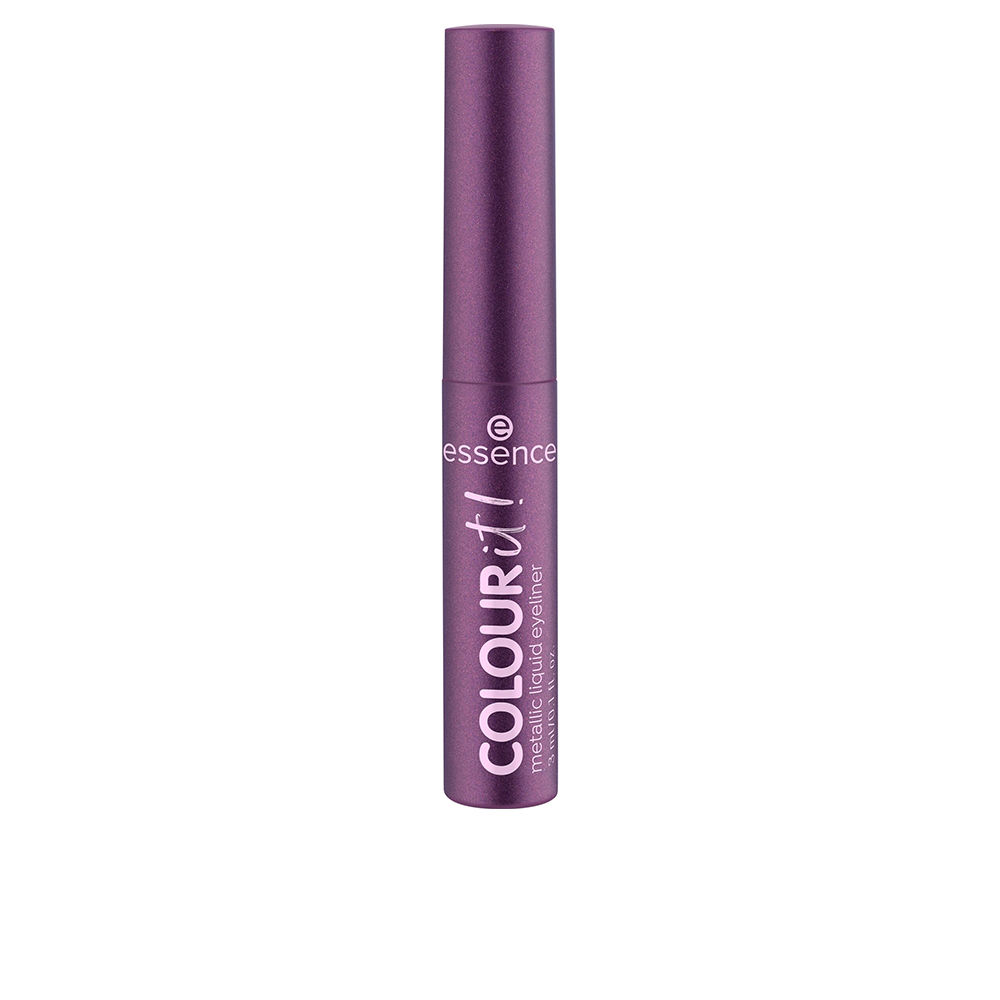 ESSENCE  COLOUR IT! Metallic Liquid Eyeliner #02-Dark Cherry 3 ml