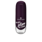 ESSENCE  GEL NAIL COLOR nail polish #84-Black Plum & Done 8 ml