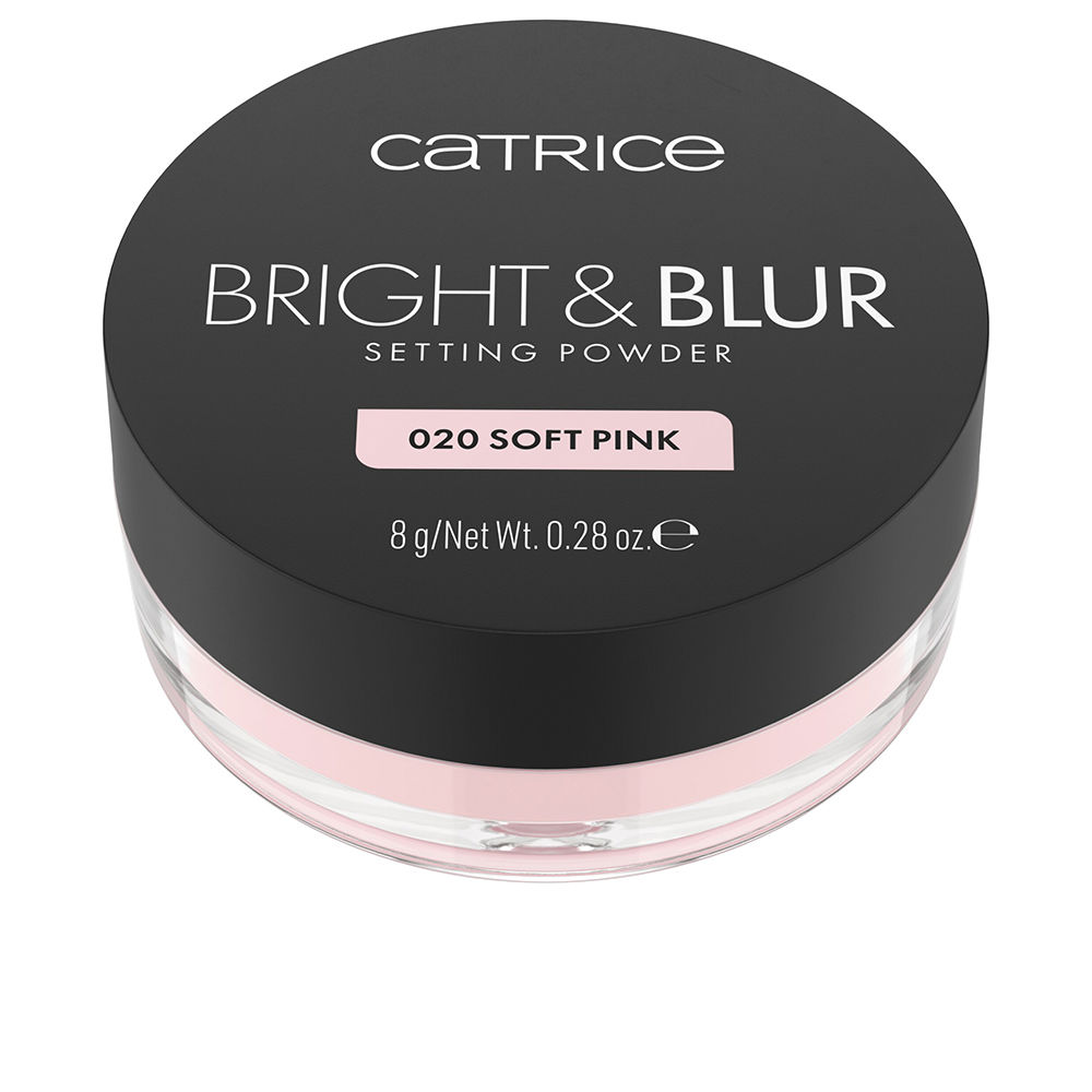 CATRICE  BRIGHT & BLUR loose setting powder #020-Soft Pink 8 gr