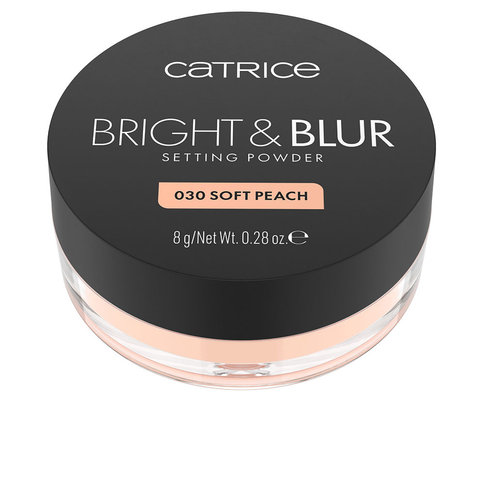 CATRICE  BRIGHT & BLUR loose setting powder #030-Soft Peach 8 gr