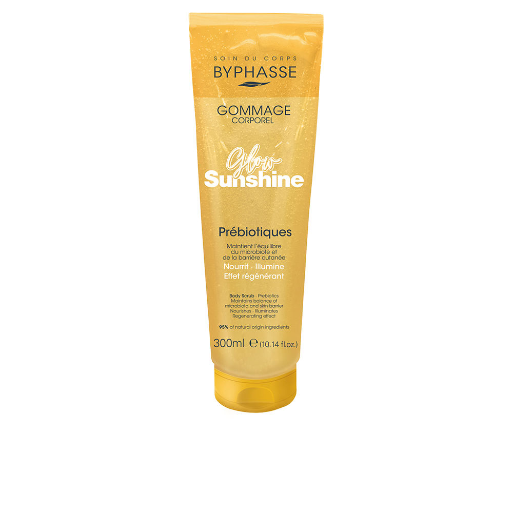 BYPHASSE  GLOW SUNSHINE prebiotic body scrub 300 ml
