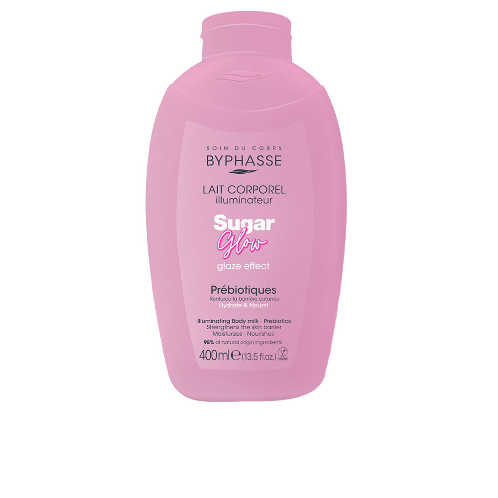 BYPHASSE  SUGAR GLOW Illuminating Body Milk with Prebiotics 400 ml