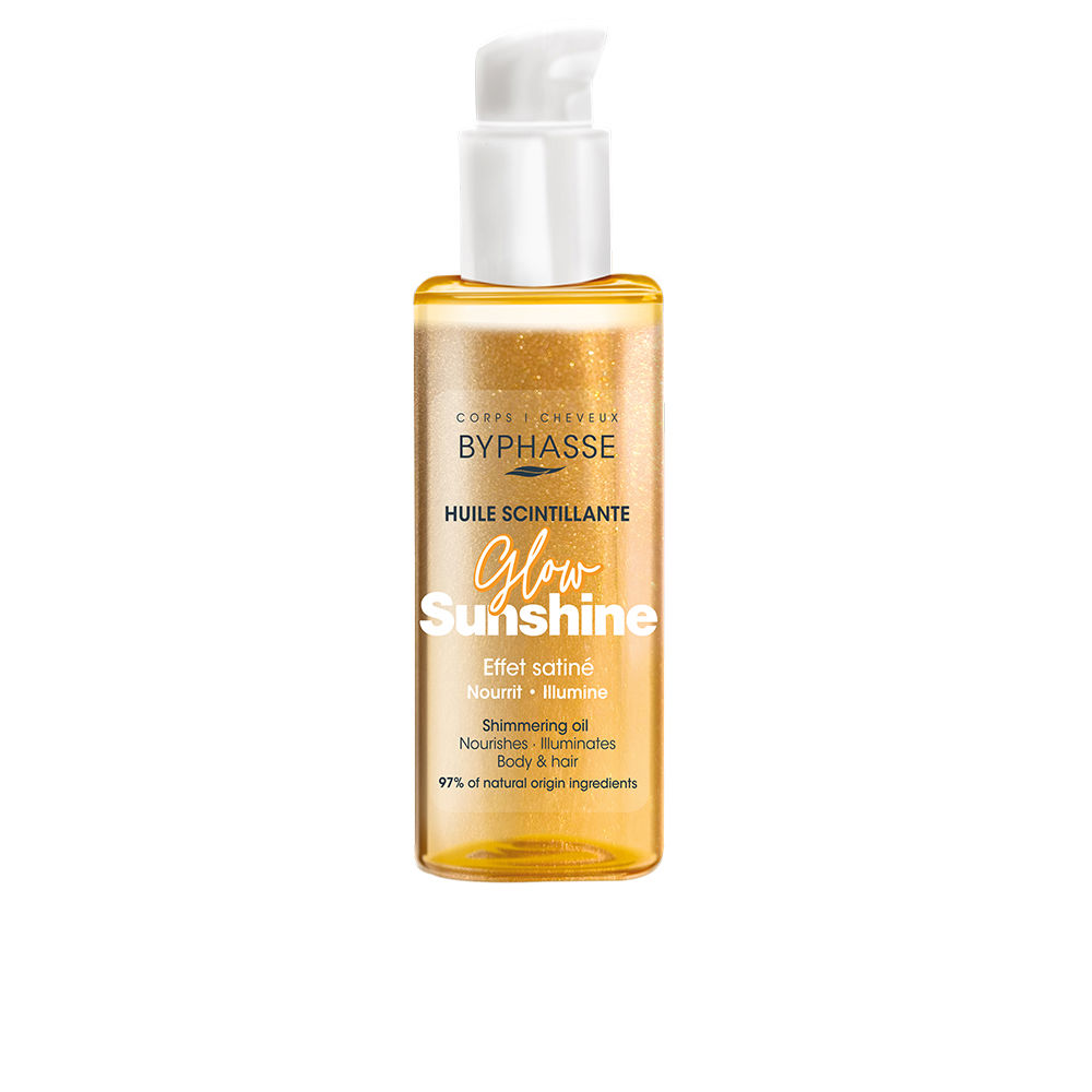 BYPHASSE  GLOW SUNSHINE shimmer oil 100 ml