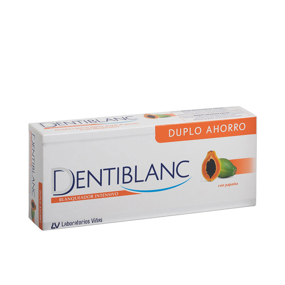 DENTIBLANC  DENTIBLANC BLANQUEADOR INTENSIVO con papaya pack 2 x 100 ml