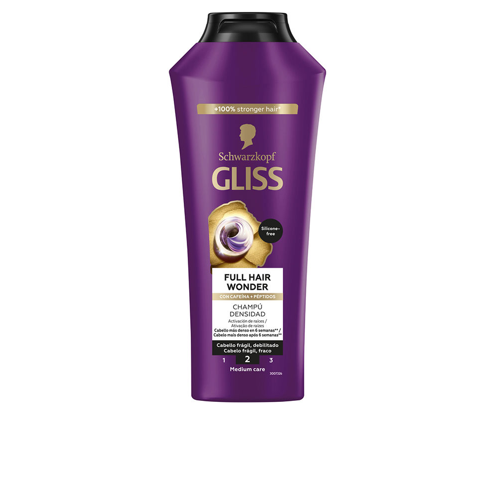 SCHWARZKOPF MASS MARKET  GLISS FULL HAIR WONDER shampoo density 400 ml