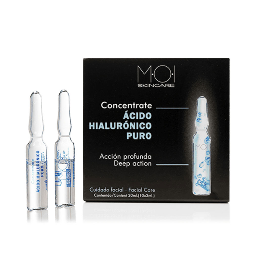 MOI  PURE HYALURONIC ACID facial ampoules 10 x 2 ml