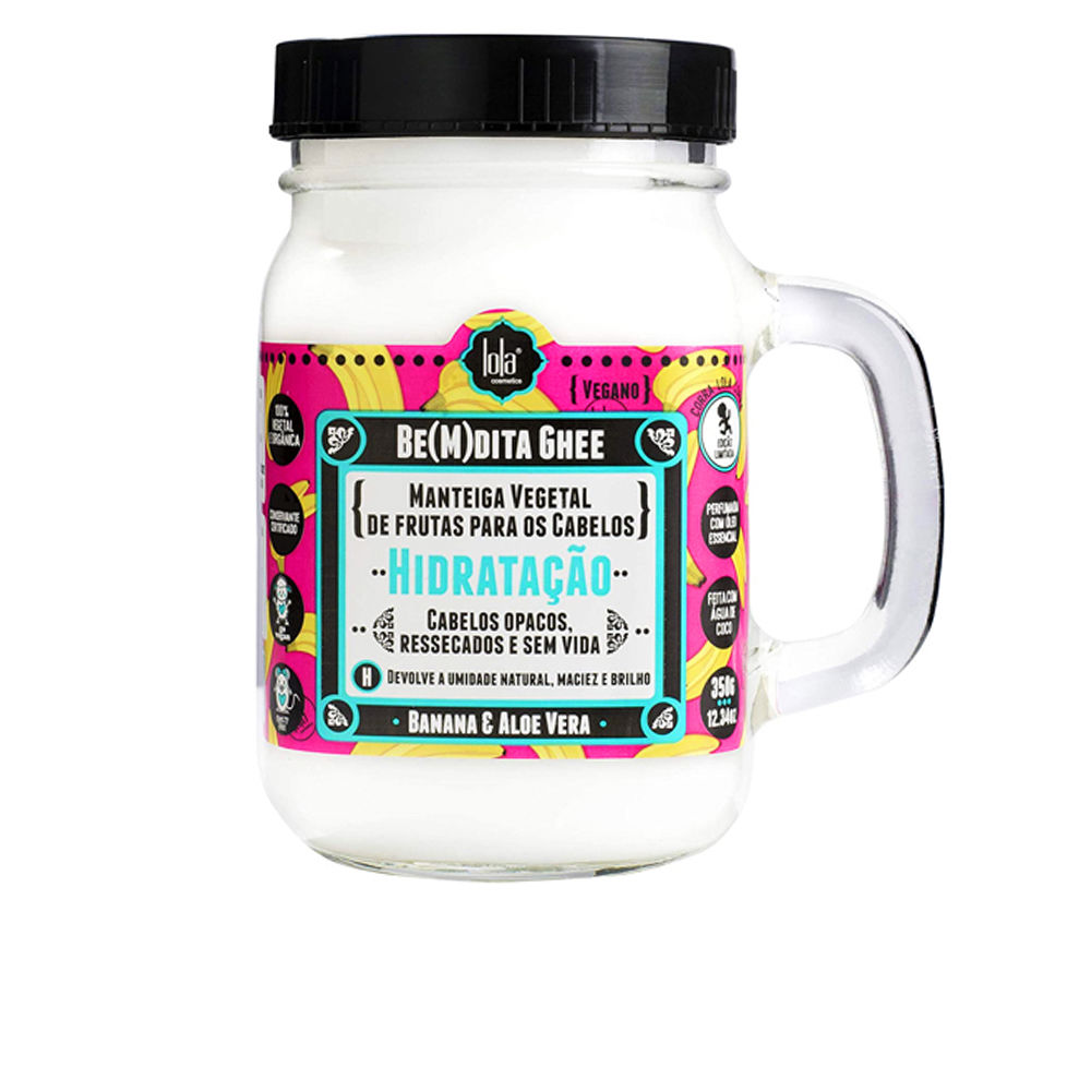 LOLA COSMETICS  BE(M)DITA GHEE Moisturizing Mask Banana and Aloe Vera 350 gr