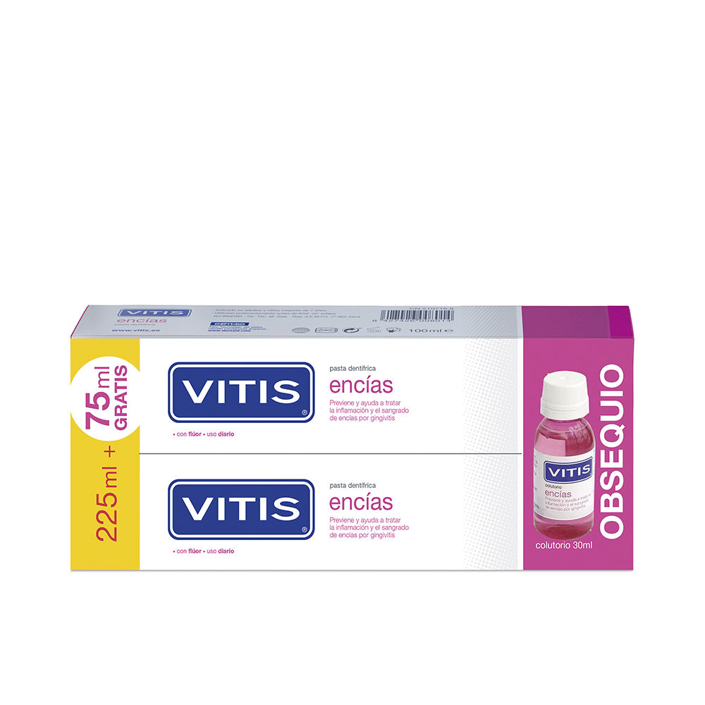 VITIS  GUMS toothpaste with fluoride duo 2 x 150 ml