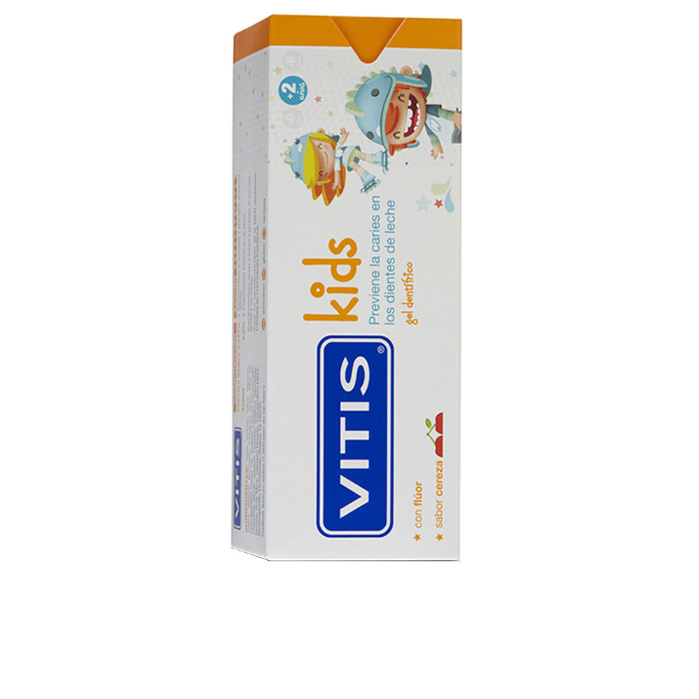 VITIS  KIDS toothpaste gel with fluoride #Cherry 50 ml