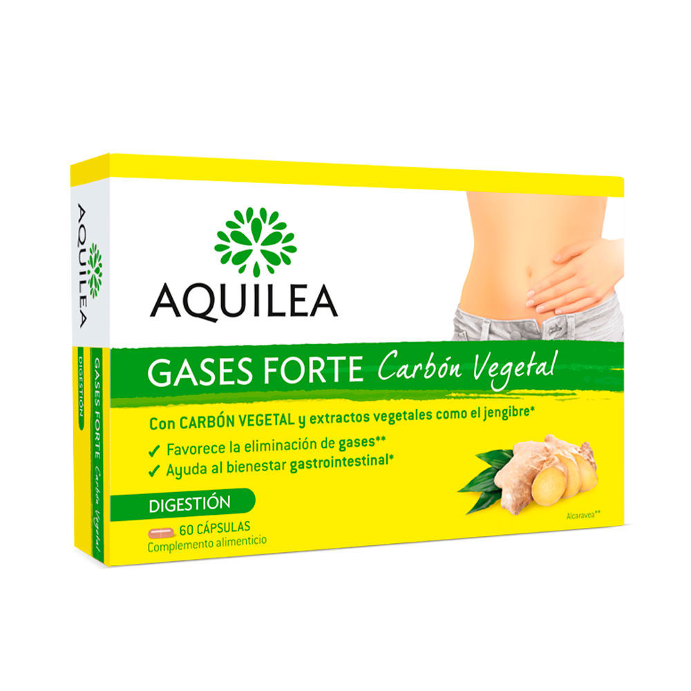 AQUILEA  Gases Forte Charcoal 60 Capsules