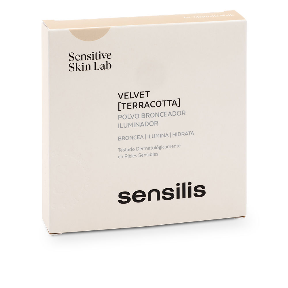 SENSILIS  VELVET [TERRACOTA] polvo bronceador iluminador #01 15 ml