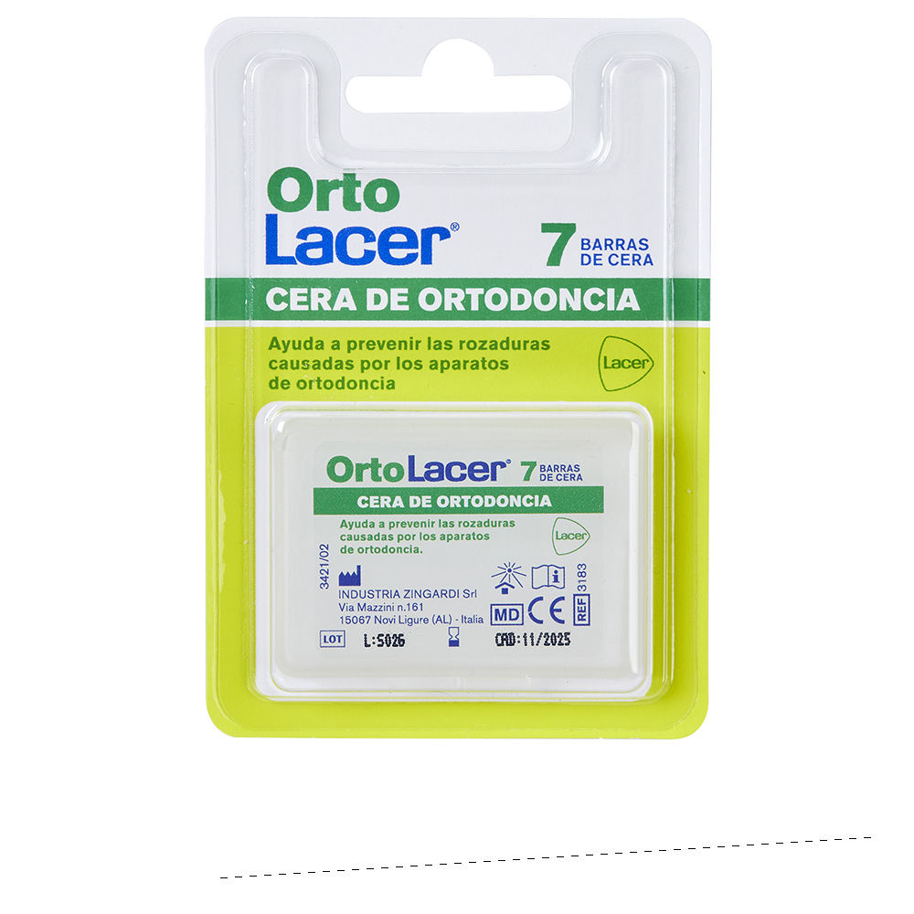 LACER  ORTOLACER cera de ortodoncia 7 barras
