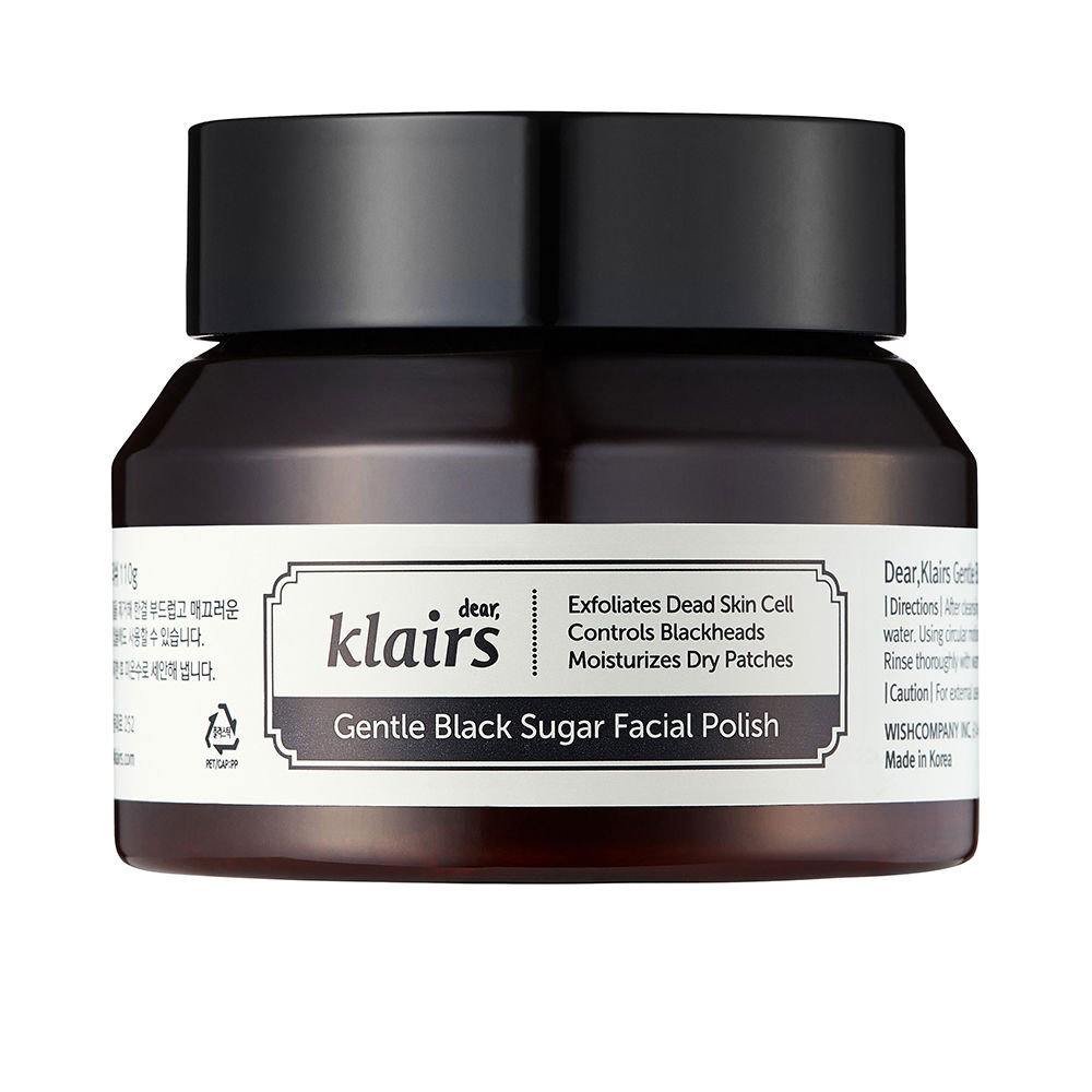 KLAIRS  GENTLE BLACK sugar facial polish 110 gr